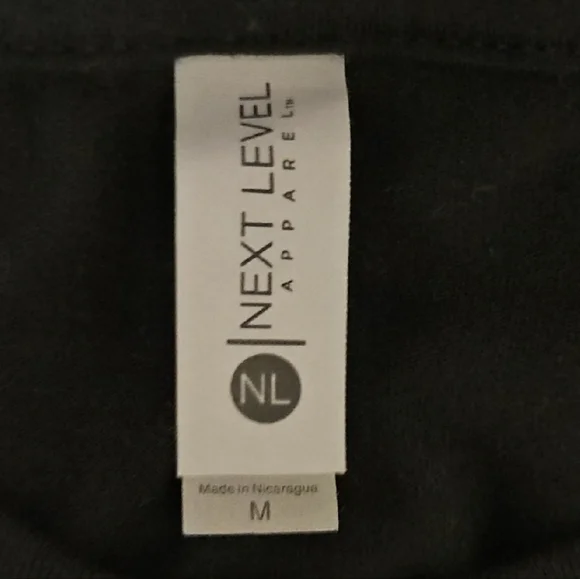 Next Level Apparel GARY ALLAN Black Short Sleeve Concert Tee Women's Sz M - Picture 2 of 4